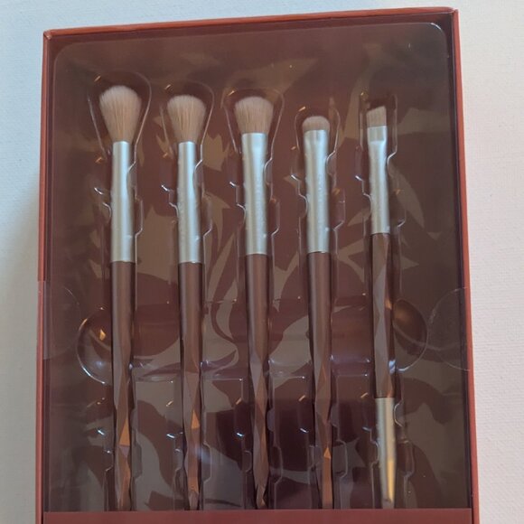 NWT 5pc Sonia Kashuk Make Up Brush Limited Edition Set Designer Brushes Box NEW - Picture 3 of 9